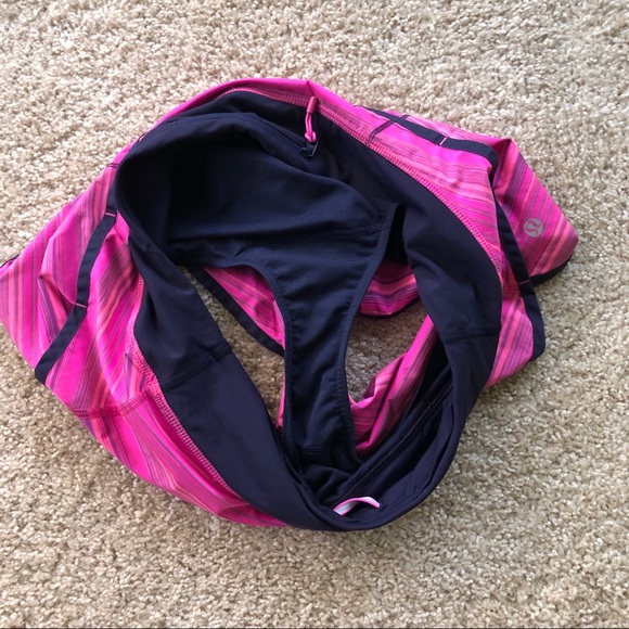 Lululemon Speed Short Pow Pink Elevation Stripe 8 - Picture 5 of 6